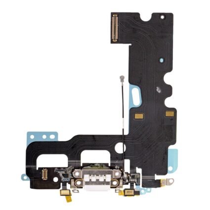 Flex Conector De Carga Lightning Y Micrófono para iPhone 7 – Blanco