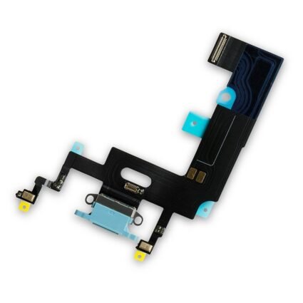 Flex De Conector De Carga Lightning Y Micrófono para iPhone XR – Azul