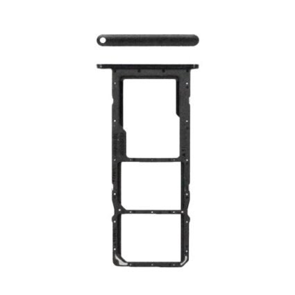 Bandeja de tarjeta SIM y SD para Huawei P Smart 2021 / Y7A 2021 – Negro
