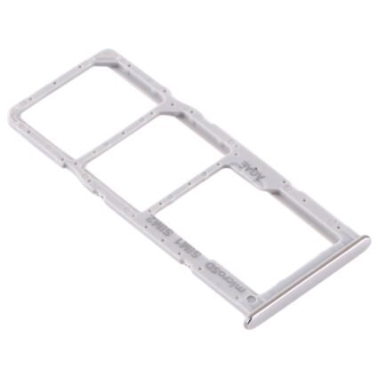 Bandeja, soporte SIM y SD para Samsung Galaxy SM-A125F – Plata