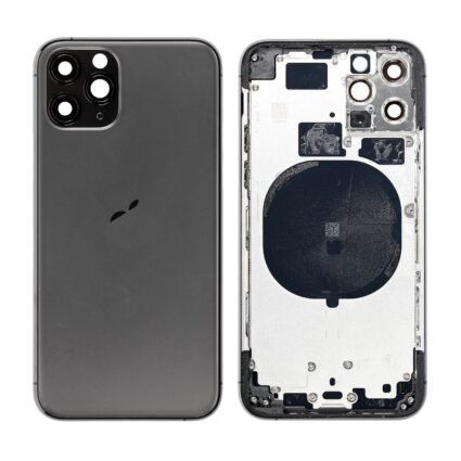 Carcasa Intermedia Con Tapa Trasera para iPhone 11 Pro – Gris