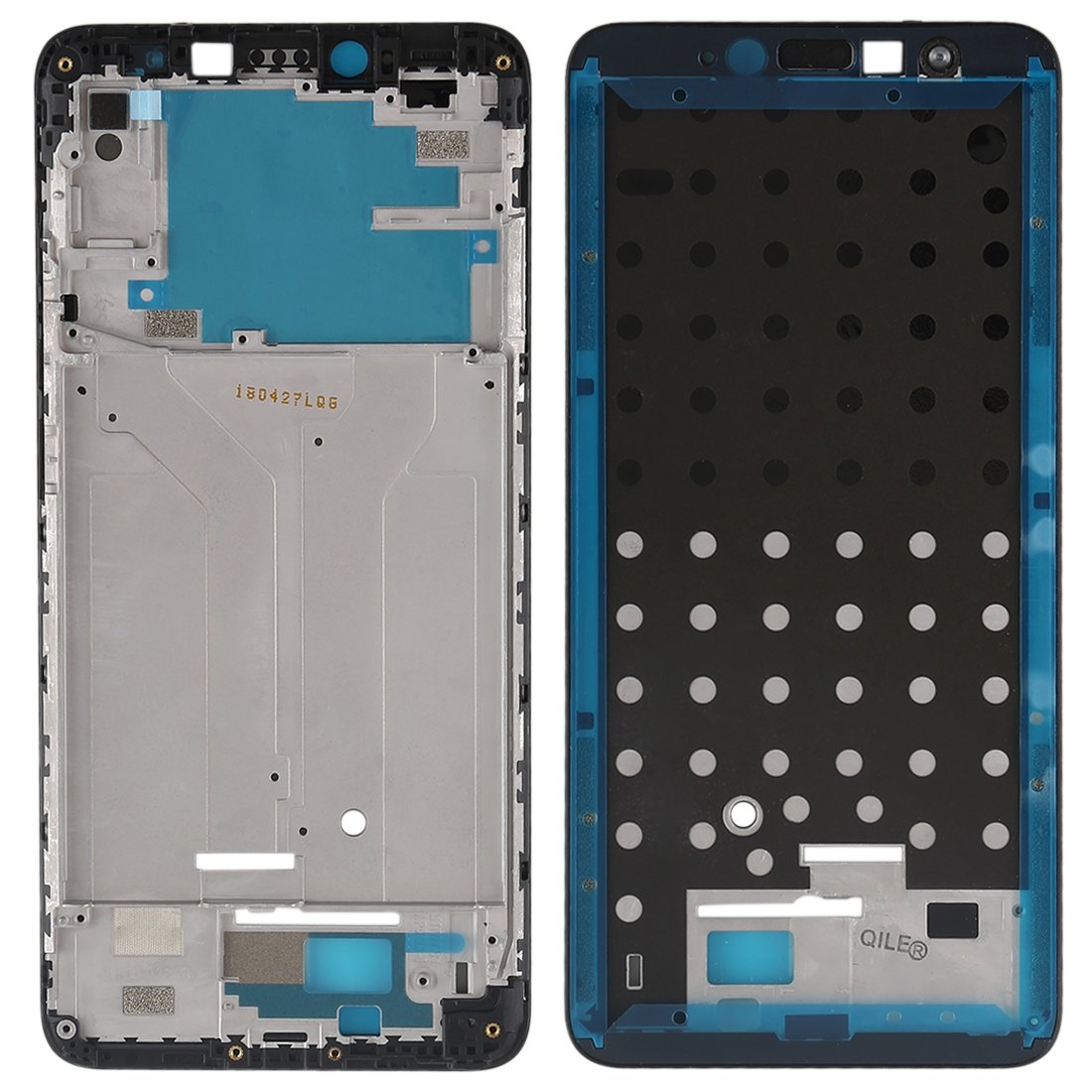 Carcasa frontal de display para Xiaomi Redmi S2 – Negro