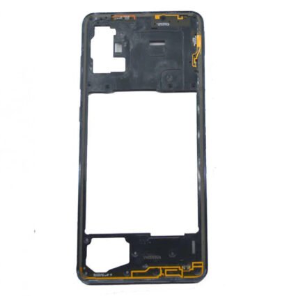 Carcasa intermedia, Samsung Galaxy A71 2019 A715F – Negro