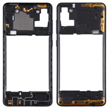 Carcasa intermedia para Samsung Galaxy A21s A217F – Negro