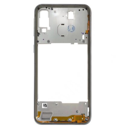 Carcasa intermedia para Samsung Galaxy A40 A405F – Gris