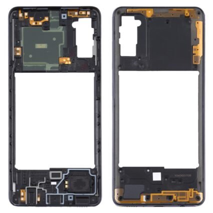 Carcasa intermedia para Samsung Galaxy A41 A415F – Negro