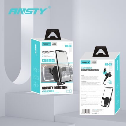 Soporte móvil coche control con una sola mano fácil fijación Model (HD-03)