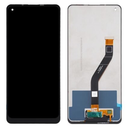 Pantalla completa sin marco Original para Samsung Galaxy A21 2020 A215F – Negro Service Pack