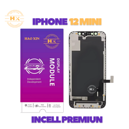 Pantalla LCD Táctil para iPhone 12 Mini INCELL HX Premium Negro
