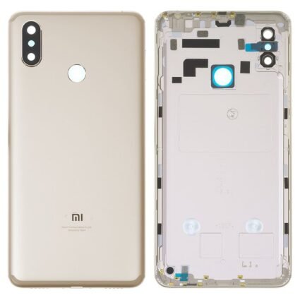 Tapa trasera para Xiaomi Mi Max 3 – Dorado