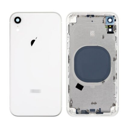Carcasa Intermedia Con Tapa Trasera para iPhone XR – Blanco