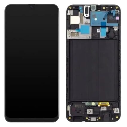 Pantalla Original Táctil para Samsung Galaxy A50 A505 (Con Marco) Negro