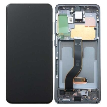 Pantalla LCD Táctil para Samsung Galaxy S20 Plus 5G G986 (Con Marco) Gris